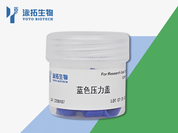 蓝色压力盖
